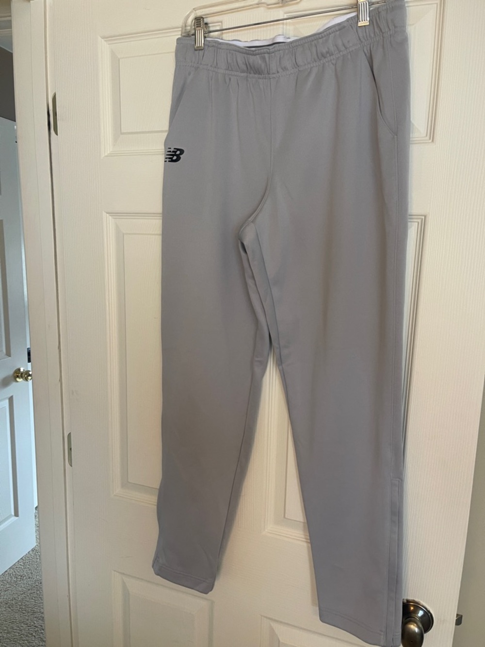New Balance Gray Performance Track Pants